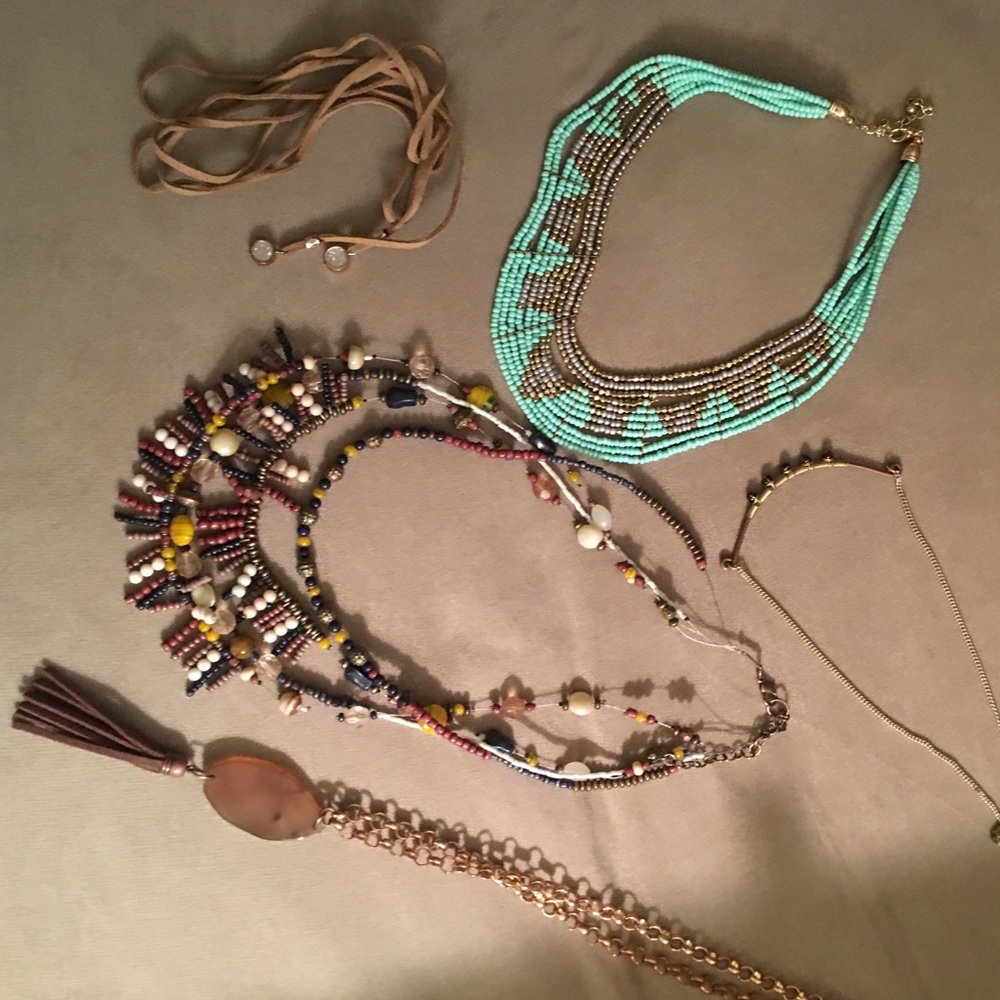 Tribal jewelry lot